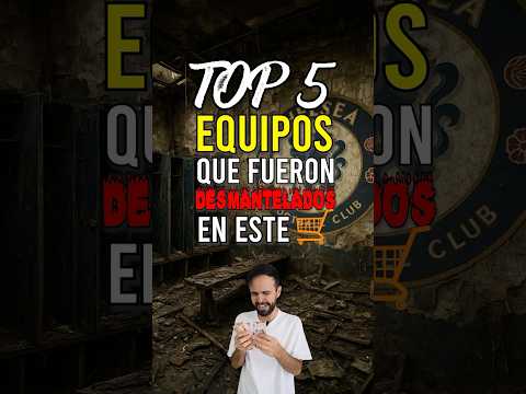 TOP 5 EQUIPOS QUE FUERON DESMANTELADOS EN ESTE MERCADO 25/26 😳❌