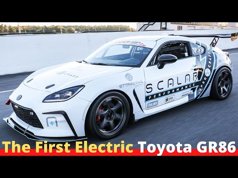 The First Electric Toyota GR86 Launch the Electric Racing Car Market in The Summer of 2023