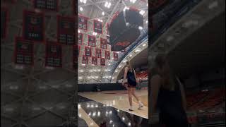 Dual-sport athlete Sarah Lessing 🎯