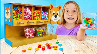 Nastya learns to help at home