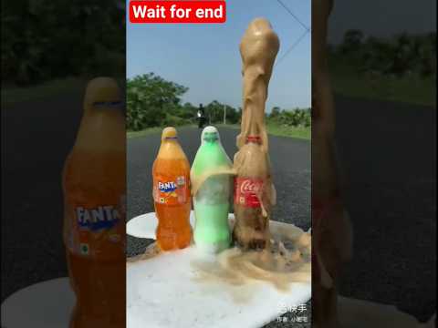 💥 Fanta vs Sprite vs Coke – Kaun Phatega Sabse Zyada? 🚀 Coke Mentos Blast Gone Crazy | Youtubeshorts