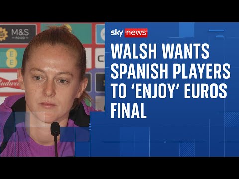 Keira Walsh hopes Spanish players will 'enjoy' Euros final after Luis Rubiales controversy