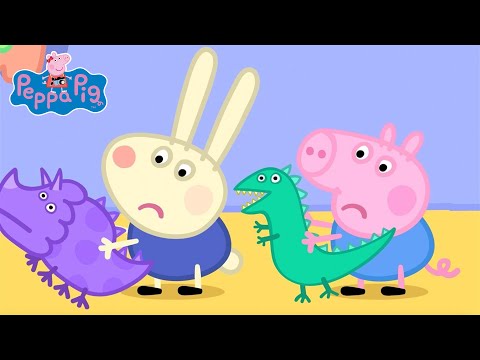 Richard Rabbit and George's Play Date 🦖 Peppa Pig Asia 🐽 Peppa Pig Full Episodes