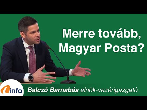 Mi a Magyar Posta jelenlegi helyzete, jövőképe és stratégiája? Balczó Barnabás, Inforádió, Aréna