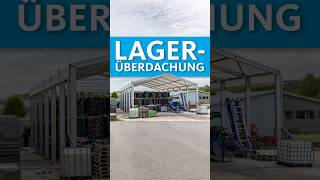 Überdachung für einen Brennholzhändler | HALTEC