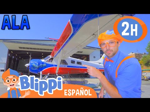 ¡Blippi Vuela en un Hidroavión! 🌊 | Blippi | Moonbug Kids - Parque en Vivo!