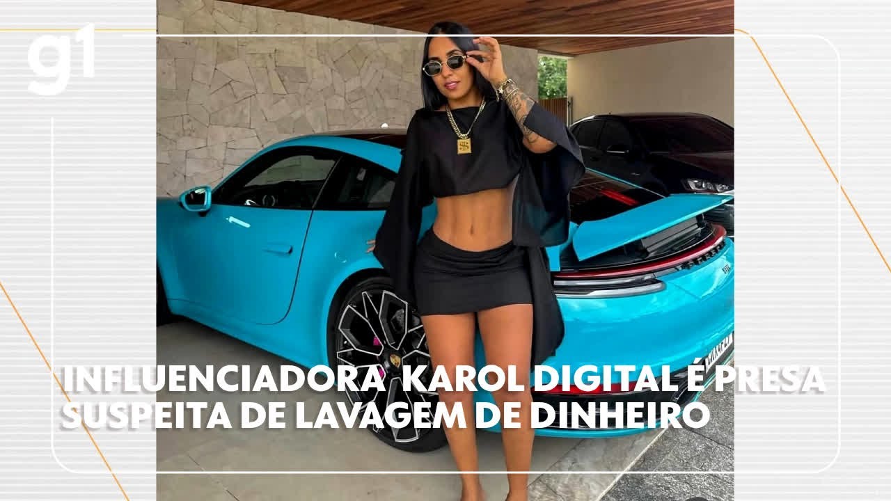 Influenciadora é presa suspeita de associação criminosa, exploração ilegal de jogos de azar