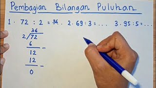 Belajar Pembagian Bilangan Puluhan dalam Matematika