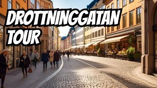 Queen's street (Drottninggatan) Stockholm