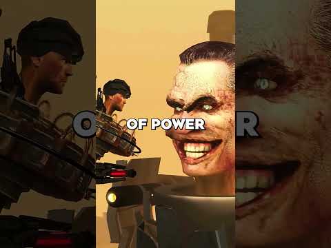 Why does GMAN have YELLOW EYES?👁️🟡