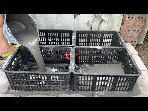 Amazing Cement Creations // Garden Decoration Ideas, Cool and Easy
