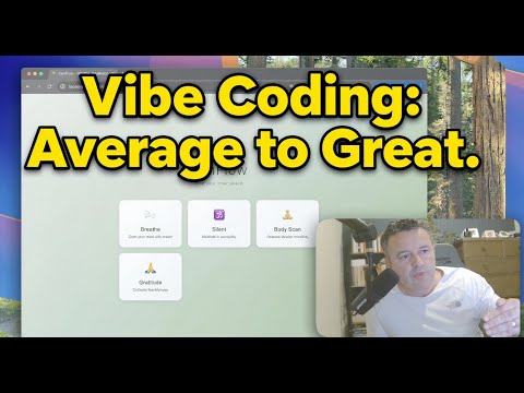 Vibe Coding a Meditation App: From Average to Great thumbnail