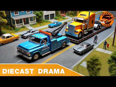 Epic Diecast Car & Truck Crashes – 1/64 Scale Diorama Action