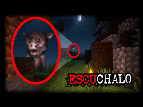 si escuchas a un cerdo llorando, NO ABRAS LA PUERTA ESTA NOCHE | creepypasta historia de minecraft