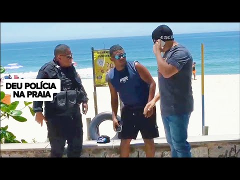 O ALV0 CORREU A PRAIA TODA NA PEGAD!NHA E... BosS Mission Prank