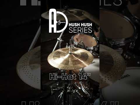 Agean - Hush Hush Series  - 14" Hi-Hat | 📍drum-tec drumstore | #drums #drummer #ageancymbals