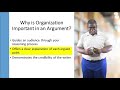 Key Concepts in Argumentative Writing