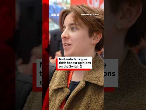 Nintendo fans give honest opinions of Switch 2. #Switch2 #NintendoSwitch #Gaming #BBCNews