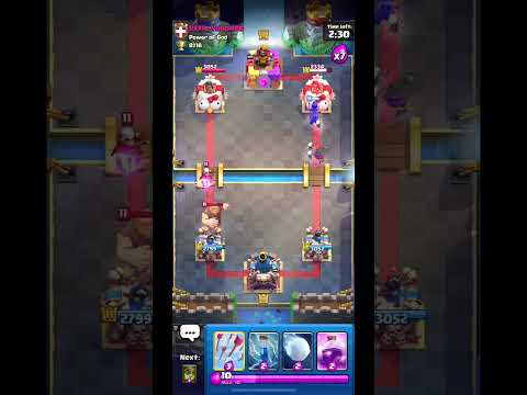 Can my emote shop 3 crown? Part 7 #clashroyale #clashroyalememes #sdiybt