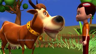 Animal Rhymes For Children | हिंदी बालगीत | Hindi Songs for Kids | Pebbles Hindi