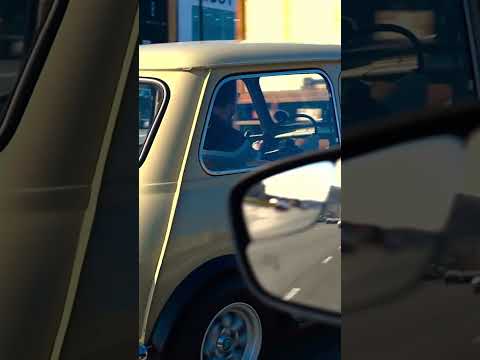 POV: a 1969 Mini Austin sneaks up on you.