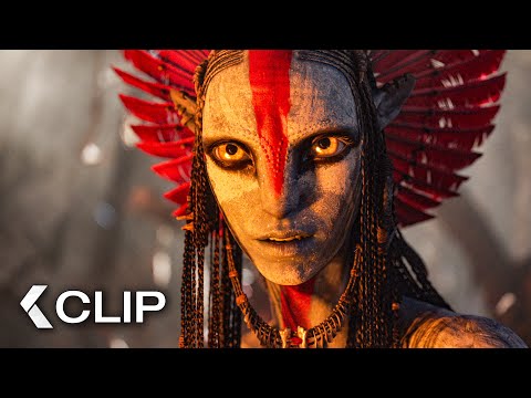 Colonel Quaritch Meets Varang Scene - AVATAR 3: FIRE AND ASH (2025)