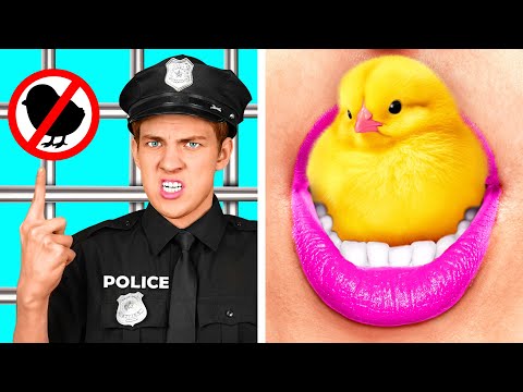 Ways to Sneak Pets into Jail | Crazy Challenge by TeenTeam