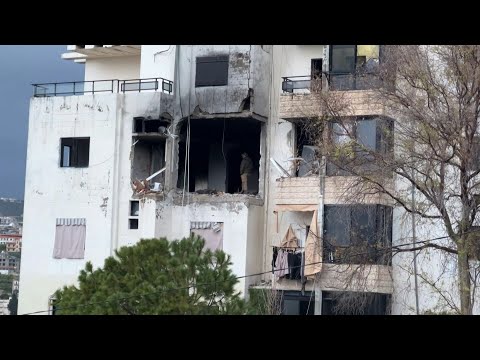 Aftermath of strike on Lebanon's Sidon | AFP