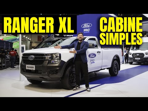 NOVA FORD RANGER XL CABINE SIMPLES!