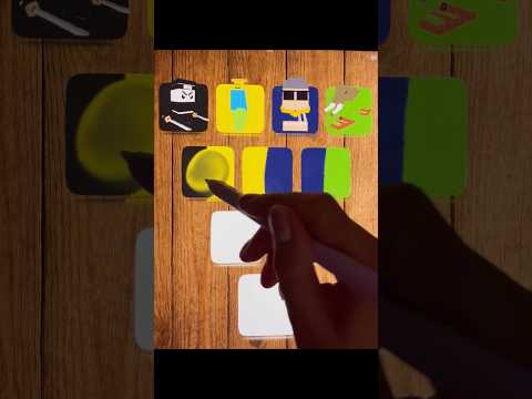 Steal a Brainrot mixing colors p.4 #brainrot #stealabrainrot #colormixing