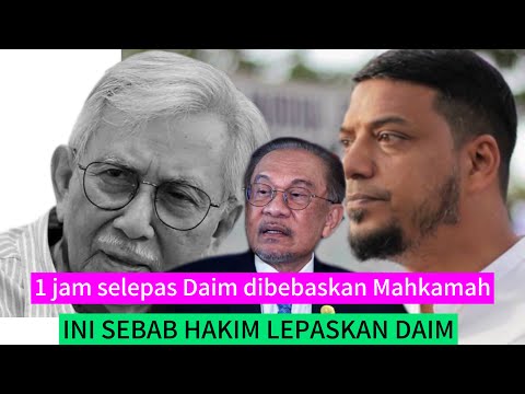 1 jam selepas Tun Daim dibebaskan mahkamah, LIHAT INI KOMEN PARTI TUN MAHATHIR!!