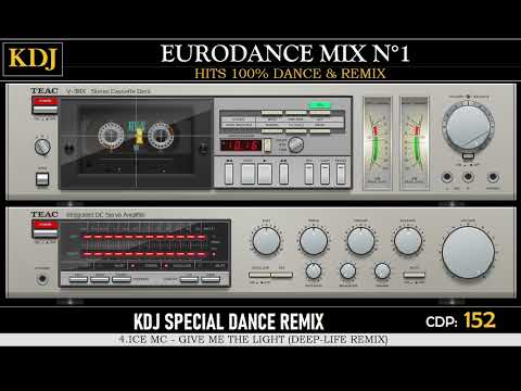 Eurodance Mix N°1 (CDP 152 KDJ 2024)