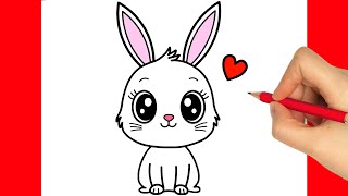 HOW TO DRAW A RABBIT EASY