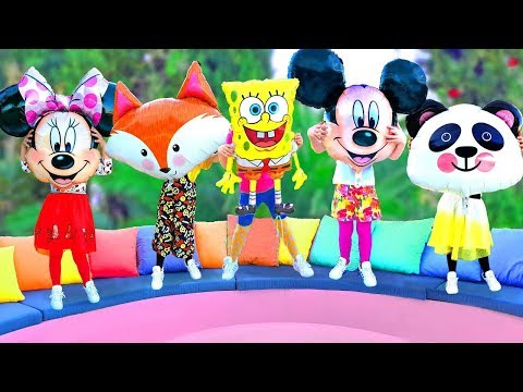 Belajar Mengenal Nama dan Suara Hewan dengan Mainan hewan plastik #46- Video Edukasi Anak