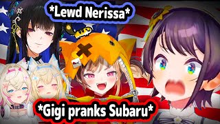 Subaru Got Pranked By Gigi, FuwaMoco and Biboo In NYC and Met Other Ho
