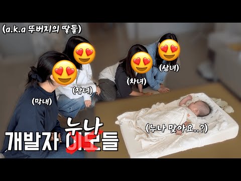 추석에 시니어네 집 급습🫢 뚜기 보러 온 찐광기 여개발자들 (aka 뚜버지의 딸들)