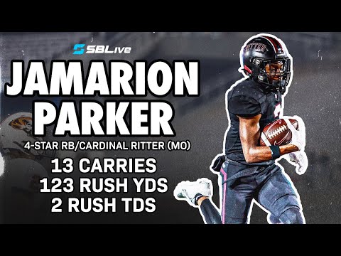JAMARION PARKER WON HIS FIRST STATE TITLE AND BEST BELIEVE HE’LL BE BACK FOR ONE MORE! 🏈