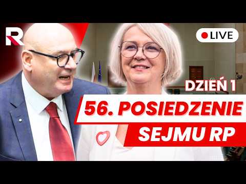 🔴 56 posiedzenie Sejmu RP dzień pierwszy 28.04.2026 - Transmisja na ŻYWO z obrad Sejmu 🔴
