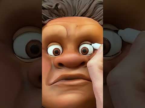 Maui’s Face… But Make It Cake! 🎂💥 #shorts