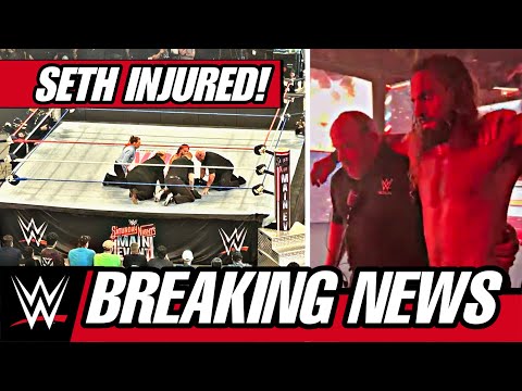 SETH ROLLINS INJURY LATEST!!! WWE SNME News & Rumors