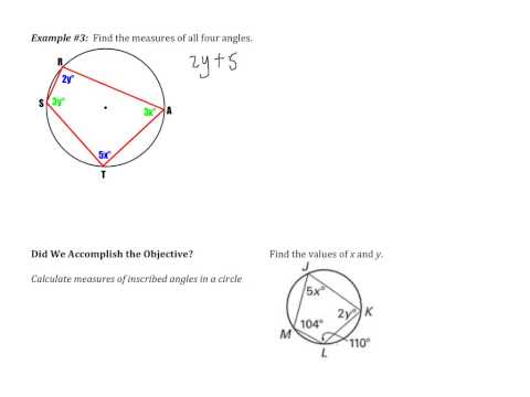 Unit 10 Circles Homework 5 Inscribed Angles - Unit 10 Circles Homework