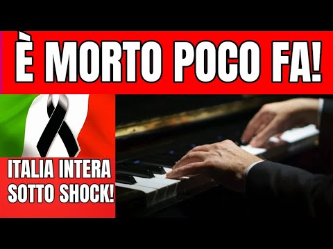 È MORTO POCHI MINUTI FA IL NOTO MUSICISTA ITALIANO! - ITALIA SOTTO SHOCK...