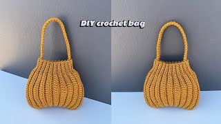 How to make elegant crochet bag | easy for beginners tutorial 