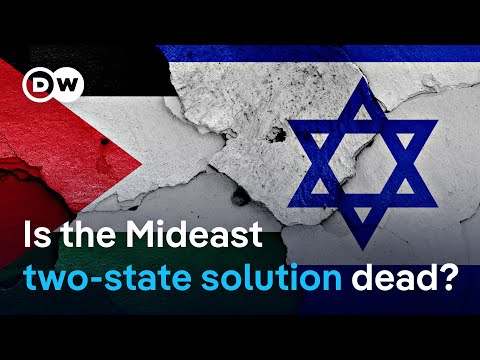 YouTube video thumbnail: Illegal Settlement Plan in West Bank: The end for the two-State Solution?