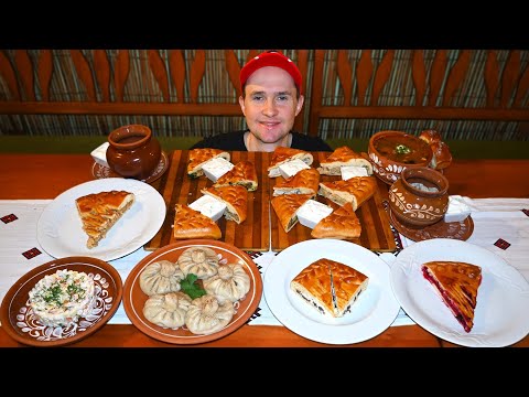 Ukrainian-Russian Restaurant Challenged Me To Eat The ENTIRE Menu (Pirogi, Pelmeni, Varenyky..)