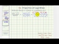 Understanding Logarithmic Expressions