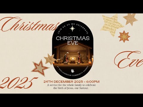 Christmas Eve Service 6 pm, 24th December