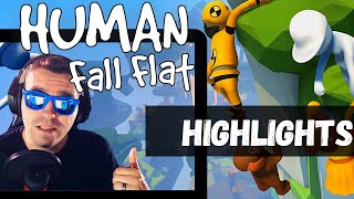 HUMAN FALL FLAT - LAUGHING UNTIL I CRIED PLAYING THIS GAME