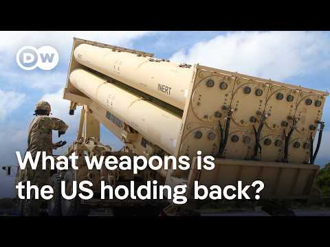 YouTube video thumbnail: US Holds Back Weapons Deliveries to Ukraine 'to Put America's Interests First'