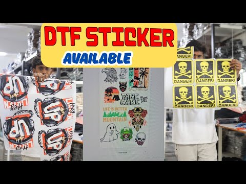 Dtf Sticker Available !! mywholesaler.in